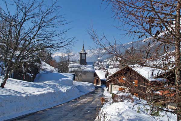 ambiance bucolique la vie en montagne