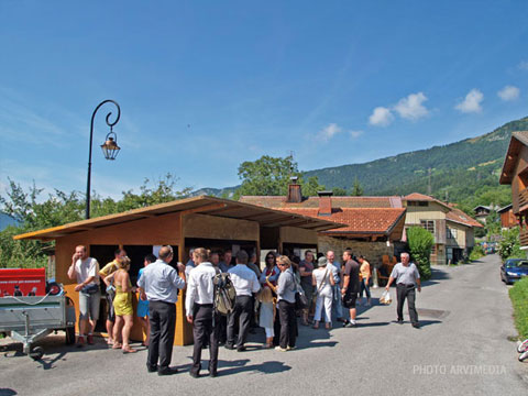 pendant la Fête de la Saint Laurent
